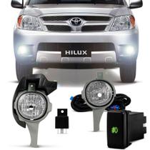 Kit farol auxiliar Milha Hilux Srv Sr 2005 a 2008 Bmo shock Kit farol auxiliar Milha Hilux Srv Sr 2005 a 2008 Bmo shock