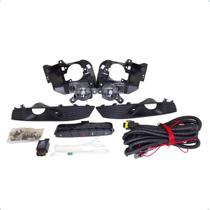 Kit Farol Auxiliar Milha Led Montana Moldura Modelo Original Kit Farol Auxiliar Milha Led Montana Moldura Modelo Original