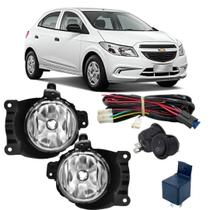 Kit Farol Auxiliar Milha Neblina PRISMA 2012 ate 2019