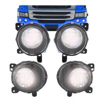 Kit Farol Auxiliar Milha Neblina Scania Série 4 5 S4 S5 Nino