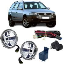 Kit farol auxiliar milha neblina superior parati surf g4