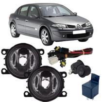 Kit Farol Auxiliar Milha RENAULT MEGANE 2006 ate 2013 Vidro Kit Farol Auxiliar Milha RENAULT MEGANE 2006 ate 2013 Vidro