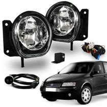 Kit Farol Auxiliar Milha Stilo 2008 2009 2010 2011 Botao Touch