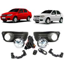 Kit farol auxiliar MilhaPalio siena Fire Economy 2010+ BMU