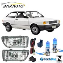 Kit farol auxiliar parati 87 88 89 90 91 92 93 94 s branca