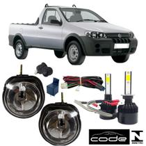 Kit Farol Auxiliar STRADA ADVENTURE 2001 a 2008 e Super Led