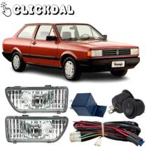 Kit farol auxiliar voyage 87 88 89 90 91 92 93 94