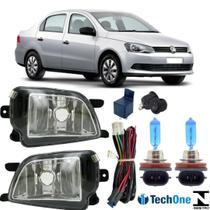 Kit farol auxiliar voyage g6 2012 13 14 15 2016 + lampadas - BIBAS