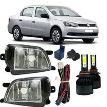 Kit farol auxiliar voyage g6 2012 13 14 15 2016 + led d2
