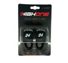 Kit Farol Bike Bicicleta Lanterna Bike Sinalizador Bike Par - High one