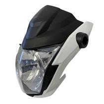 Kit farol bloco ótico carenarem fan 160 2022 branco