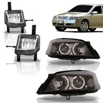 Kit Farol Chevrolet Astra 2003 2004 2005 2006 2007 2008 2009 2010 2011 2012 Fumê + Farol de Milha Kit Farol Chevrolet Astra 2003 2004 2005 2006 2007 2008 2009 2010 2011 2012 Fumê + Farol de Milha