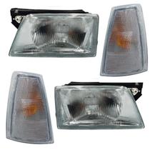 Kit Farol Cromado Vidro E Pisca Cristal Kadett 89 A 1998