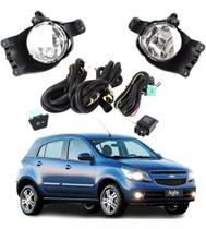 Kit Farol De Milha Agile 2009 / 2014 Completo S/ Grade