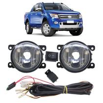 Kit Farol De Milha Auxiliar C4 Hatch 2007 A 2012 Pallas Vtr 2007 A 2010 Botão Modelo Univers