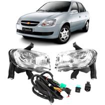 Kit Farol de Milha Auxiliar Classic Compatível 2011/2016