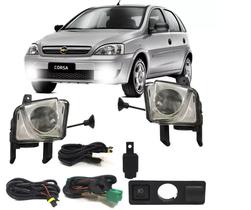 Kit Farol De Milha Auxiliar Corsa Meriva Montana 2003/10