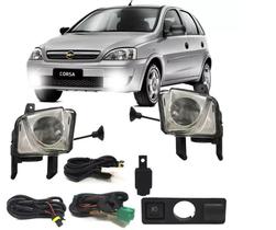 Kit Farol De Milha Auxiliar Corsa Meriva Montana 2003/10 Kit Farol De Milha Auxiliar Corsa Meriva Montana 2003/10