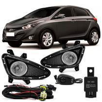 Kit farol de milha auxiliar hb20 2012 2013 2014 2015 hb20s com grade Kit farol de milha auxiliar hb20 2012 2013 2014 2015 hb20s com grade