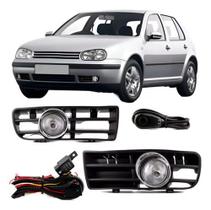 Kit Farol De Milha Auxiliar Neblina Golf Sapão 1999 À 2006 Kit Farol De Milha Auxiliar Neblina Golf Sapão 1999 À 2006