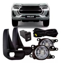 Kit Farol de Milha Auxiliar Neblina Hilux 2021 2022 2023 2024 Kit Farol de Milha Auxiliar Neblina Hilux 2021 2022 2023 2024