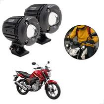 Kit Farol de Milha Auxiliar Neblina Led 30w 12v 24v CG 160 Titan SE 2015 2016 2017 2018 2019 2020