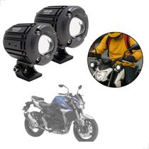 Kit Farol de Milha Auxiliar Neblina Led 30w 12v 24v Suzuki GSR 750 2013 2014 2015 2016
