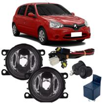 Kit farol de milha auxiliar neblina renault clio 2012 2013 2014 2015 2016 acr