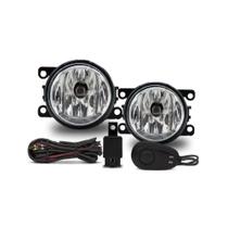 Kit Farol De Milha C3 2009 2010 2011 2012 com Botão Alternativo Colante Suits - STS1101CT