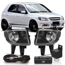 Kit Farol de Milha Celta 2011 A 2015 Prisma 2011 A 2012 Botão Modelo Original Kit Farol de Milha Celta 2011 A 2015 Prisma 2011 A 2012 Botão Modelo Original