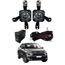 Kit Farol de Milha Citroen Basalt A partir de 2024 Botão Modelo Original Shocklight - SL-060710