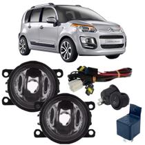 Kit farol de milha citroen c3 picasso 2011 a 2015