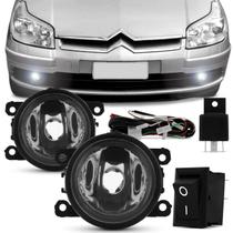 Kit Farol de Milha Citroen C5 05 06 07 Botão Interruptor - Kit Prime