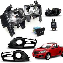 Kit Farol de Milha Com Grade Montana 2011 2012 2013 2014 2015 2016