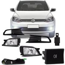 Kit Farol de Milha Completo Volkswagen Gol G6 2012 13 14 15 16 Voyage G6 2012 13 14 15 16