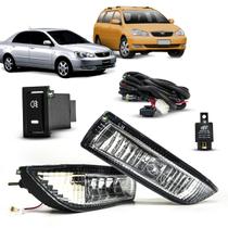 Kit Farol de Milha Corolla 2003 2004 e Fielder 2005 2006 2007