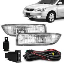 Kit Farol de Milha Corolla 2005 a 2009 Auxiliar Neblina Botão Original Kit Farol de Milha Corolla 2005 a 2009 Auxiliar Neblina Botão Original