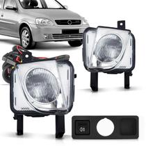 Kit farol de Milha Corsa 2003 a 2012 Montana 2003 a 2010 botão modelo original Kit farol de Milha Corsa 2003 a 2012 Montana 2003 a 2010 botão modelo original