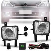 Kit Farol De Milha Corsa Sedan Hatch Meriva 03 A 12 Auxiliar - Prime