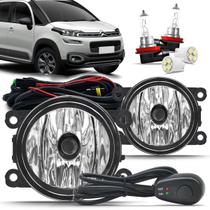 Kit farol de milha da Aircross 2016 2017 2018 e 2019 com botão modelo alternativo