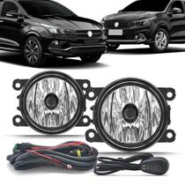 Kit farol de milha do Fiat Cronos e do Argo 2017 2018 2019 2020 2021 2022 2023 2024 2025 botão modelo alternativo