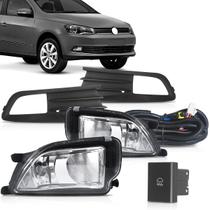 Kit farol de milha do Gol e do Voyage G6 2012, 2013, 2014, 2015 e 2016, com molduras e botão modelo original. Kit farol de milha do Gol e do Voyage G6 2012, 2013, 2014, 2015 e 2016, com molduras e botão modelo original.