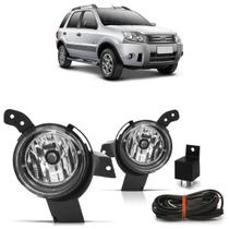 Kit Farol de Milha Ecosport 2008 A 2012 Botão Universal