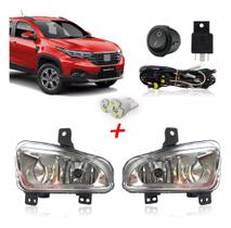 Kit Farol De Milha Fiat Strada Freedom 2021 2022 2023