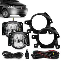 Kit Farol de Milha Fiat Strada Working 2014 a 2020 Botão Modelo Universal Kit Farol de Milha Fiat Strada Working 2014 a 2020 Botão Modelo Universal