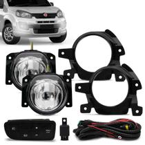 Kit Farol de Milha Fiat Uno Vivace Way e Fiorino Botão Modelo Original Kit Farol de Milha Fiat Uno Vivace Way e Fiorino Botão Modelo Original