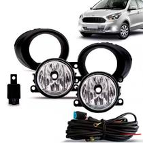 Kit Farol de Milha Ford Ka 2015/2018 com Moldura Original Kit Farol de Milha Ford Ka 2015/2018 com Moldura Original