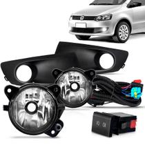 Kit Farol de Milha Fox Spacefox 2010 a 2013 Auxiliar Neblina Botão Original Kit Farol de Milha Fox Spacefox 2010 a 2013 Auxiliar Neblina Botão Original