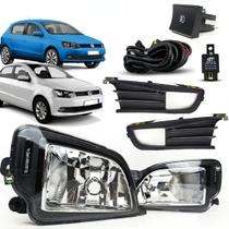 Kit Farol de Milha Friso Cromado Gol Voyage 2012 2013 2014 2015 Kit Farol de Milha Friso Cromado Gol Voyage 2012 2013 2014 2015