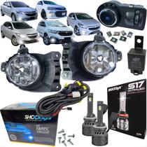 kit farol de milha gm cobalt onix sonic spin prisma12 16/s10 16 bt mod. original+ lampada led s17 kit farol de milha gm cobalt onix sonic spin prisma12 16/s10 16 bt mod. original+ lampada led s17